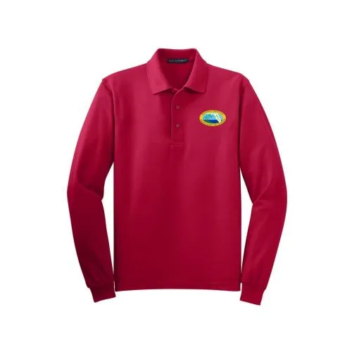 BOAF - Long Sleeve Silk Touch Polo - K500LS
