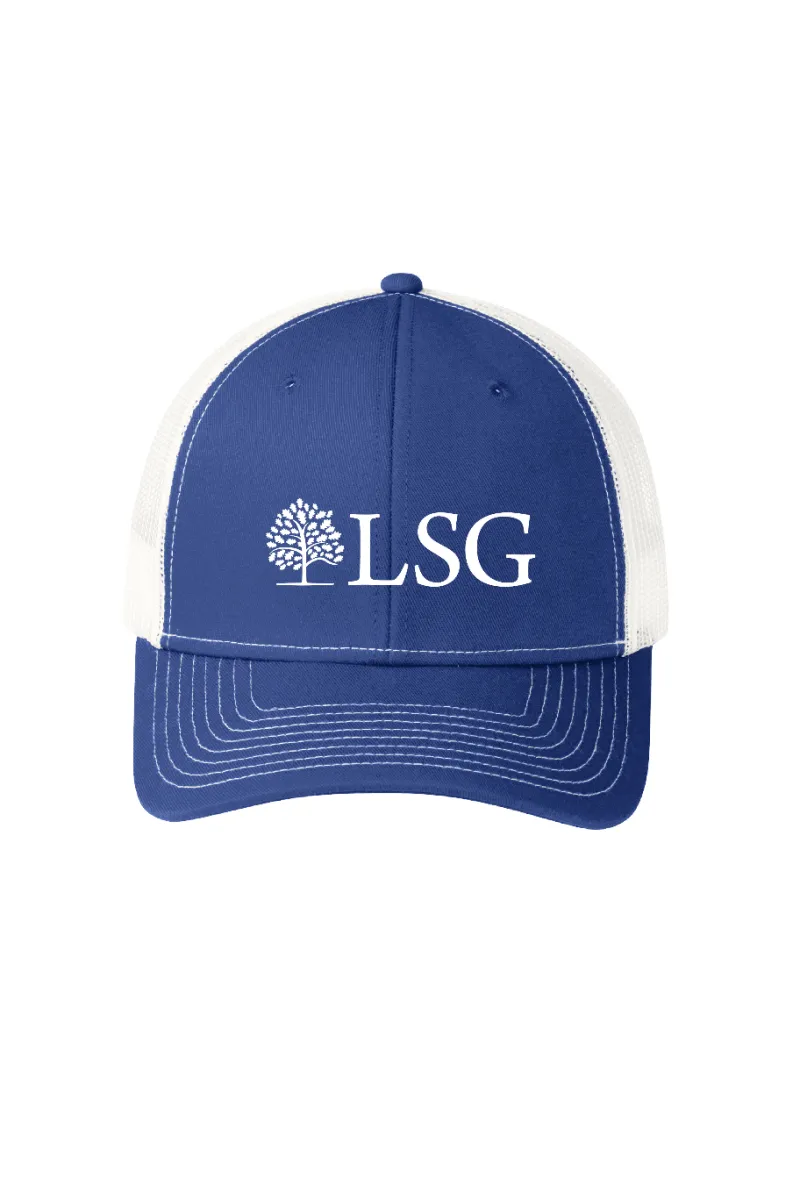 LSG Port Authority® Snapback Trucker Cap - C112