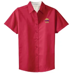 CPE Alumni - Ladies Short Sleeve Easy Care Shirt - L508