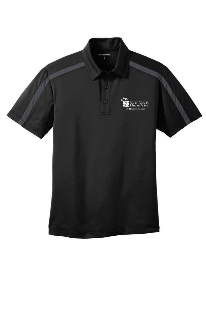 ECB - Silk Touch Performance Colorblock Stripe Polo