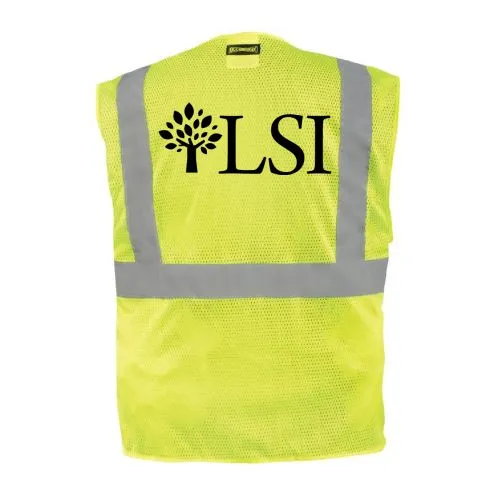 LSI Safety Vests With Badge Pocket
