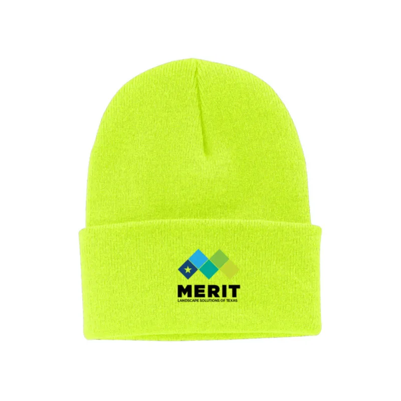 Merit Texas - Safety Yellow Beanie - CP90
