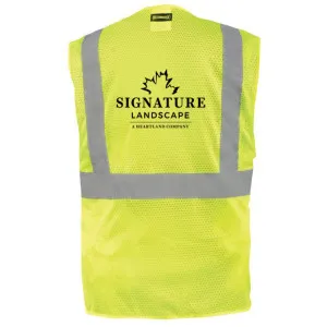 Signature Safety Vests No Badge Pocket