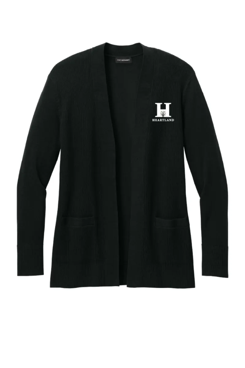 Heartland - Port Authority Ladies Open Front Cardigan Sweater - LSW2890