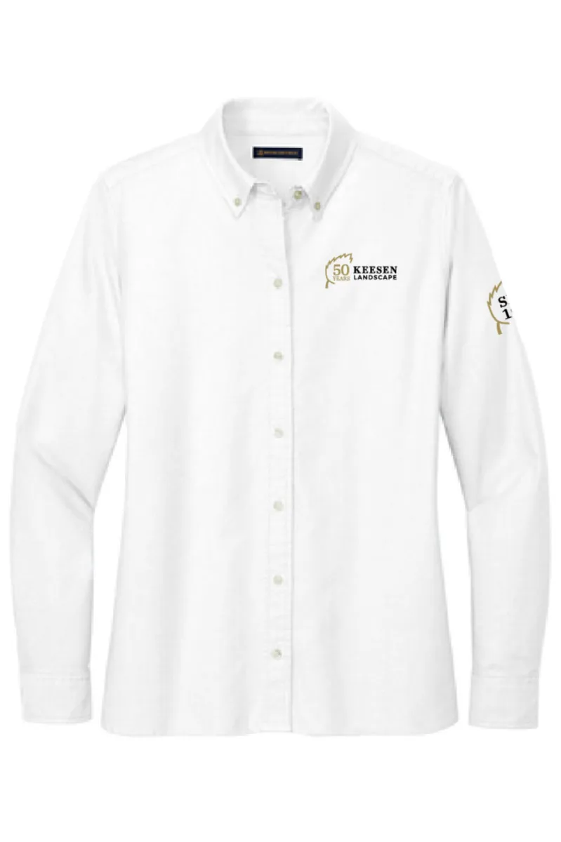 Keesen - Womens Brooks Brothers® Women’s Casual Oxford Cloth Shirt - BB18005