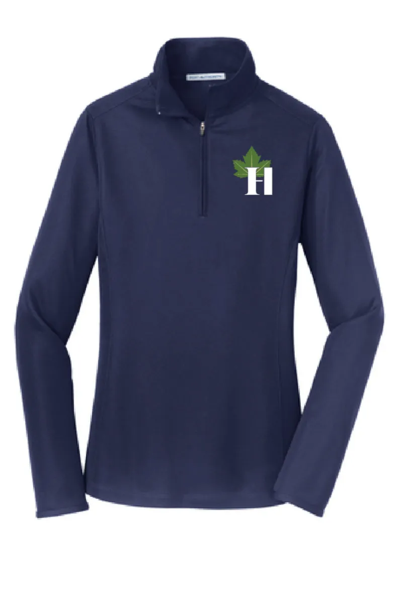 Hillenmeyer Port Authority Ladies Pinpoint Mesh 1/2-Zip