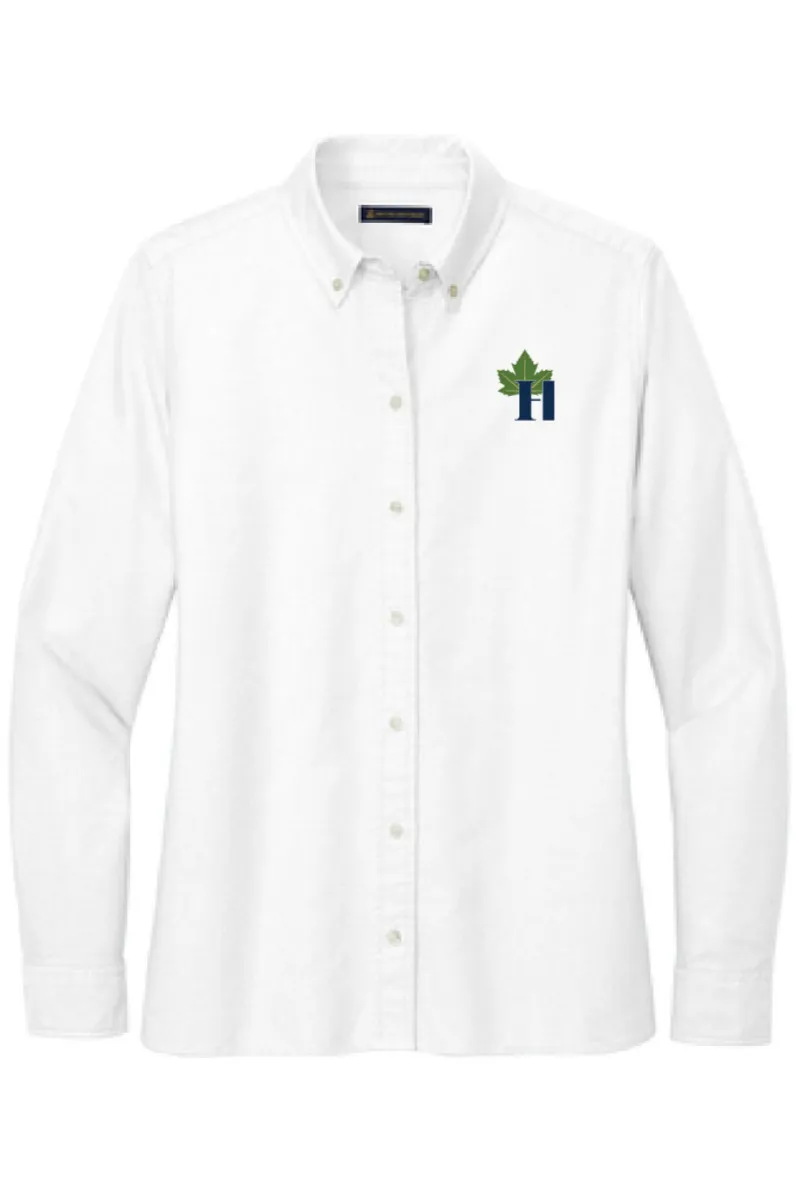 Hillenmeyer - Womens Brooks Brothers® Women’s Casual Oxford Cloth Shirt - BB18005