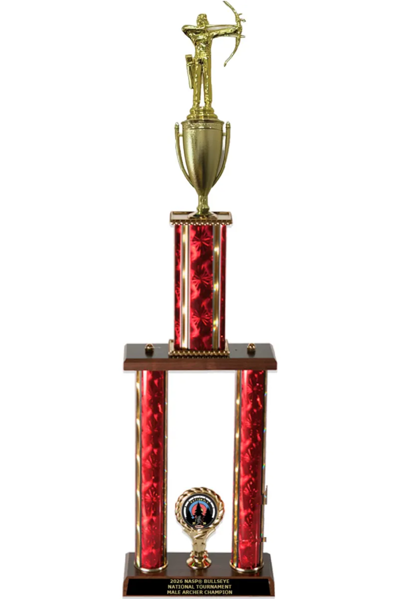 2026 NASP® 2 Post Nationals Trophy (Bullseye)