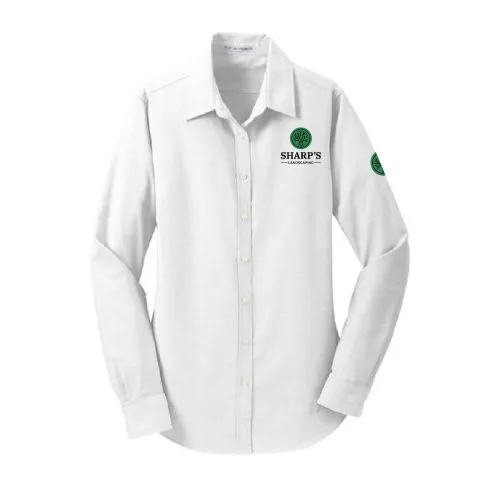 Sharp's Ladies Port Authority SuperPro Oxford Shirt