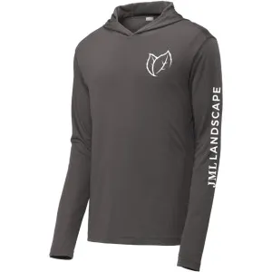 JML Hooded Crew Tee Long Sleeve - ST358