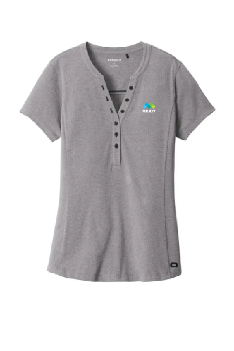 Merit NE - OGIO ® Women's Tread Henley - LOG136