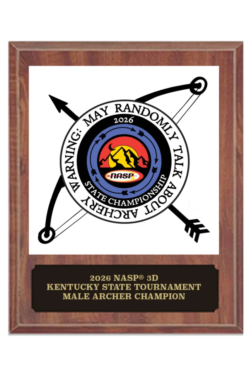2026 NASP® State Plaque (3D)