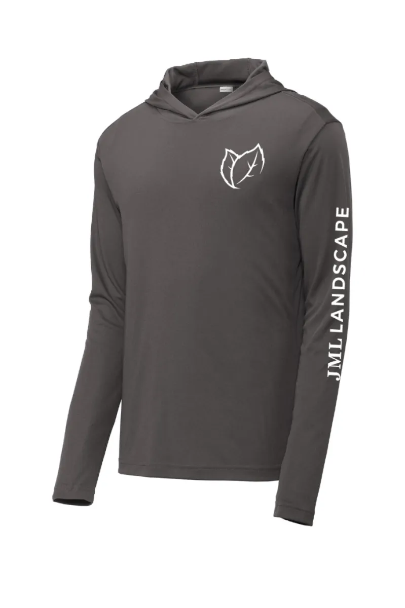 JML Hooded Crew Tee Long Sleeve - ST358