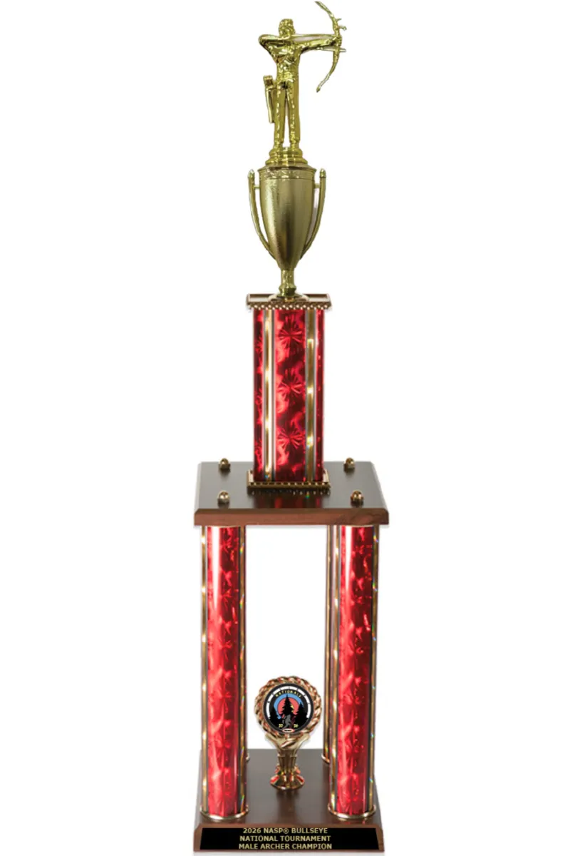 2026 NASP® 4 Post Nationals Trophy (Bullseye)