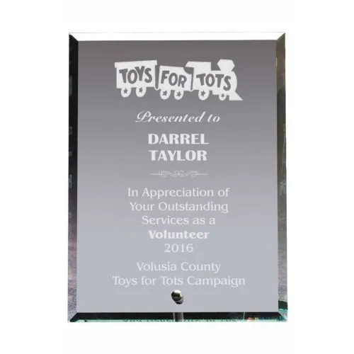 Rectangular Glass Award – GL306D