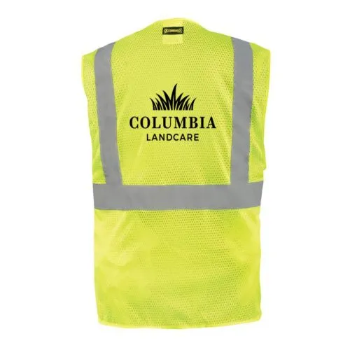 Columbia Safety Vests No Badge Pocket