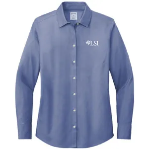 LSI - Brooks Brothers® Women’s Wrinkle-Free Stretch Pinpoint Shirt - BB18001