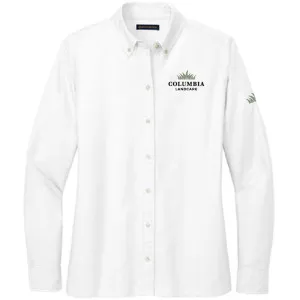 Columbia - Womens Brooks Brothers® Women’s Casual Oxford Cloth Shirt - BB18005