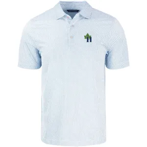 Hillenmeyer - Cutter & Buck Pike Eco Symmetry Print Stretch Recycled Mens Polo - MCK01284