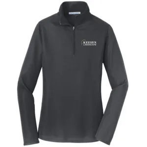 Keesen Port Authority Ladies Pinpoint Mesh 1/2-Zip - L806