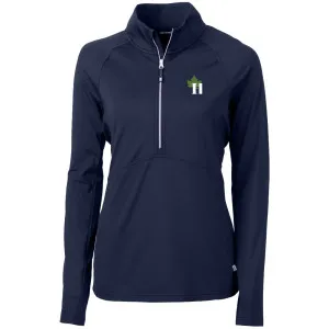Hillenmeyer - Cutter & Buck Adapt Eco Knit Stretch Recycled Womens Half Zip Pullover - LCK00128