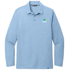 Merit Texas - TravisMathew Oceanside Heather Long Sleeve Polo - TM1MZ343