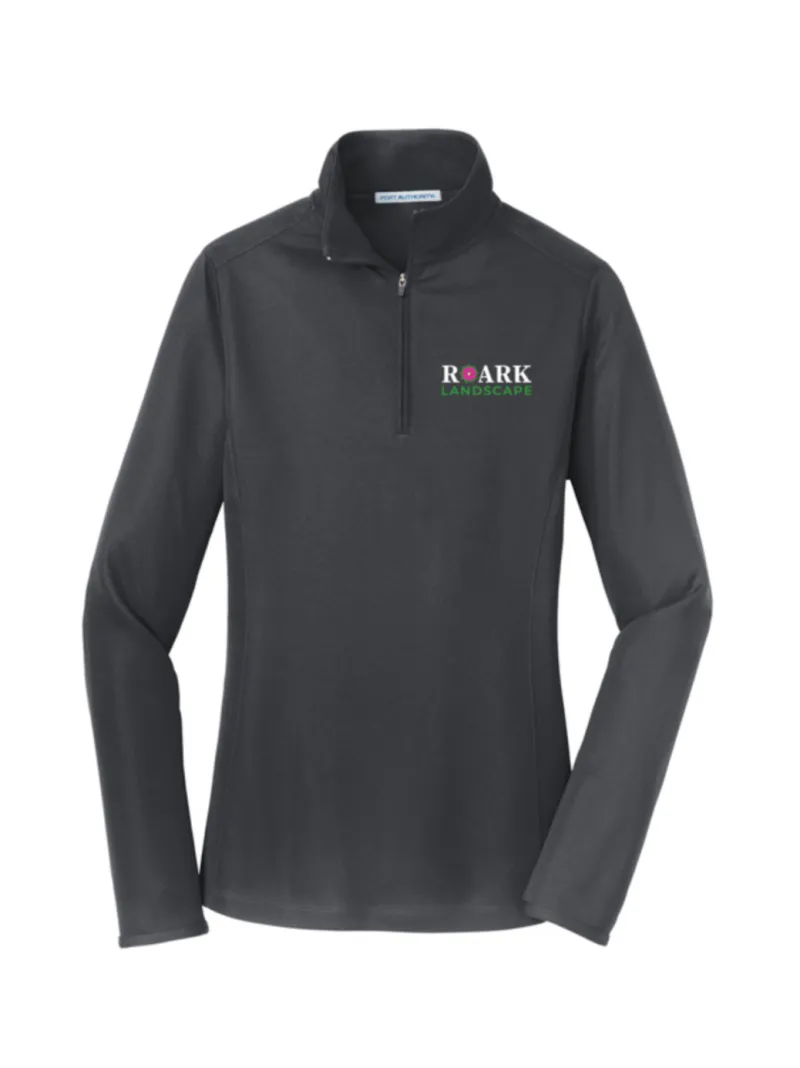 Roark Port Authority Ladies Pinpoint Mesh 1/2-Zip - L806