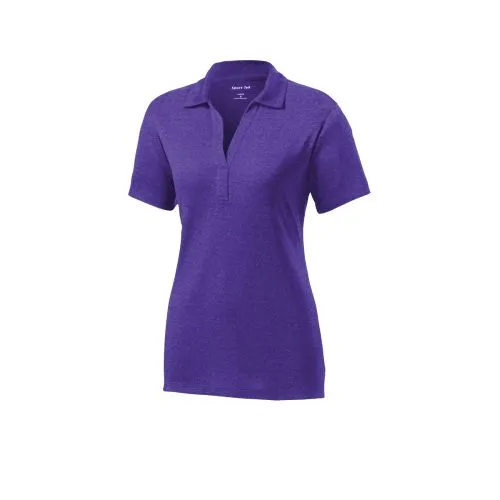 Sport-Tek Ladies Heather Contender Polo