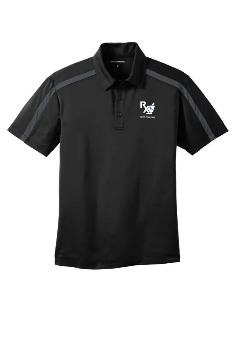 FHCP Pharmacy - Silk Touch Performance Colorblock Stripe Polo - K547