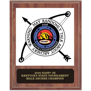 2026 NASP® State Plaque (3D)