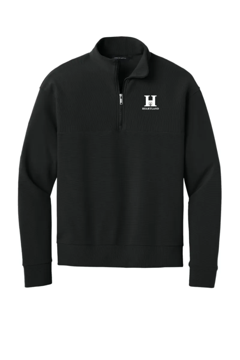 Heartland - Mercer Mettle® Linear Texture 1/4-Zip - MM3040
