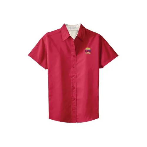 CPE Alumni - Ladies Short Sleeve Easy Care Shirt - L508