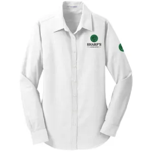 Sharp's Ladies Port Authority SuperPro Oxford Shirt - L658
