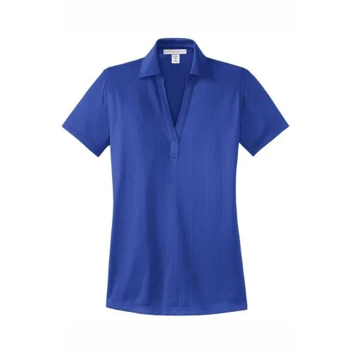 Ladies Performance Fine Jaquard Polo – L528