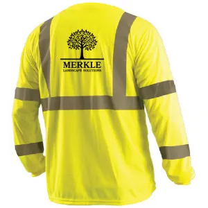 Merkle - Class III Reflective Long Sleeve - LUX-LSETP3B