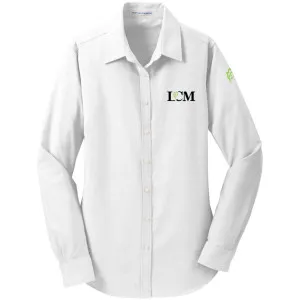 LCM Ladies Port Authority SuperPro Oxford Shirt - L658