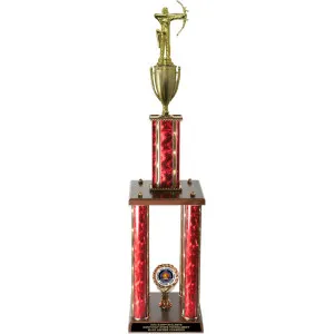 2026 NASP® 4 Post State Trophy (Bullseye)