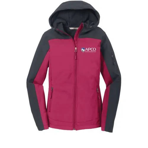 APCO – Ladies Hooded Core Soft Shell Jacket – L335