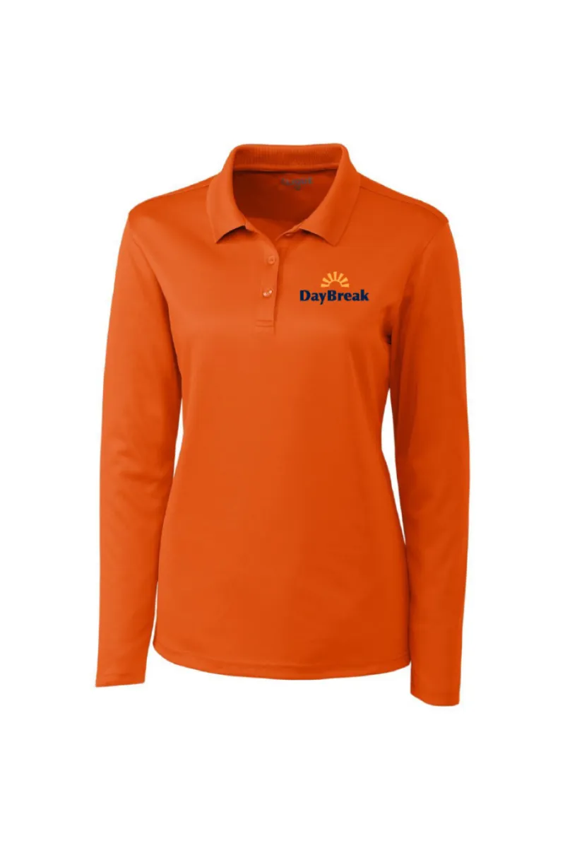 Daybreak - Women's Long Sleeve Pique Polo - LQK00066