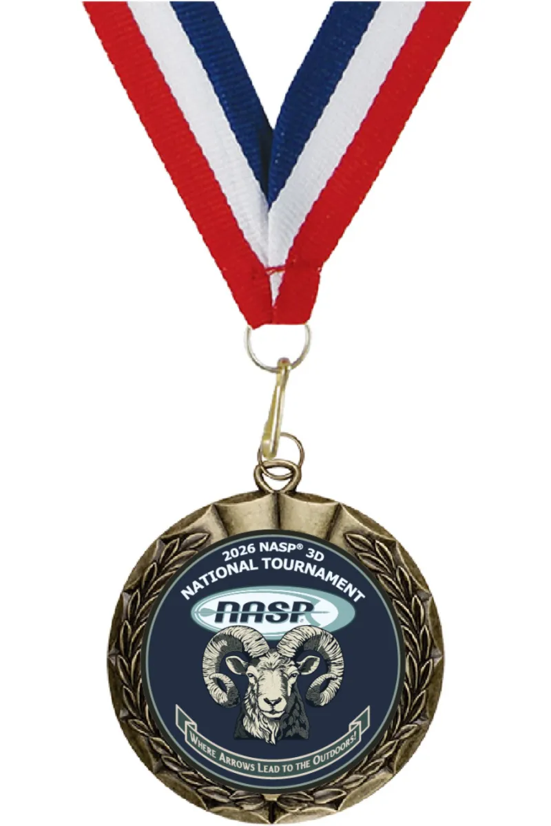 2026 NASP® Nationals Medallion (3D)