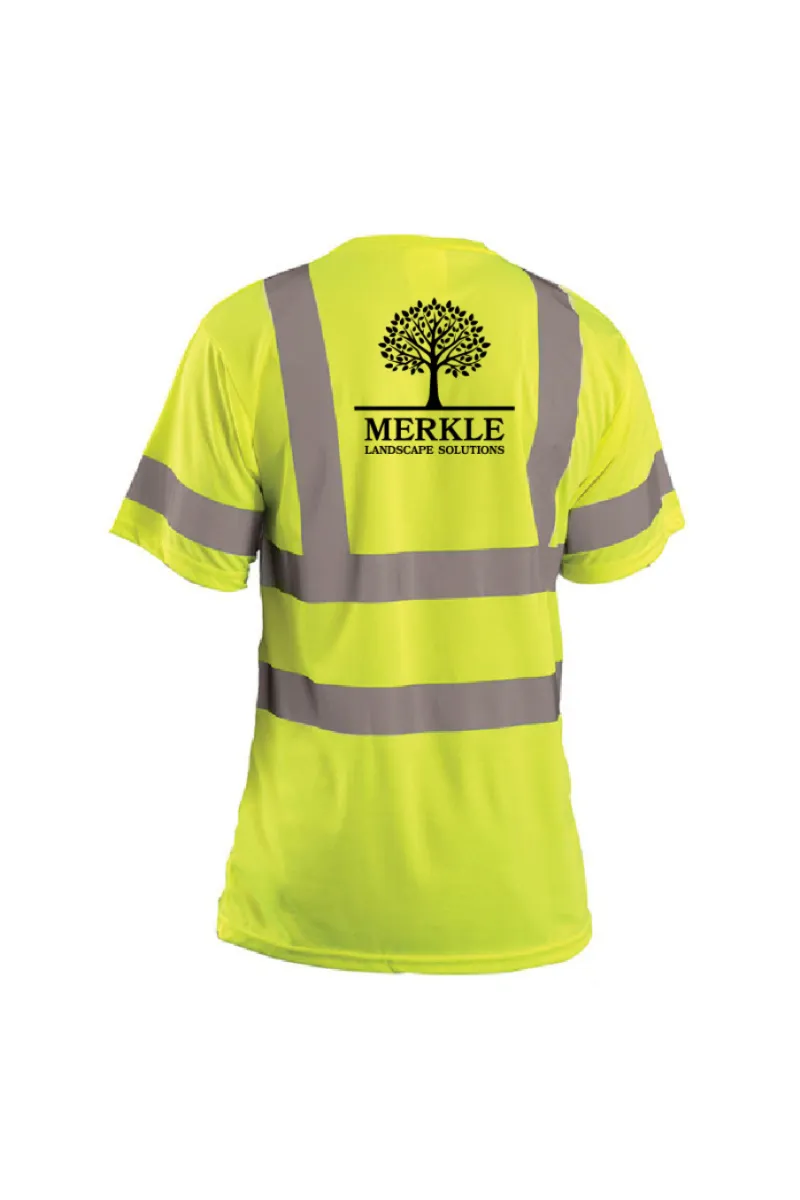 Merkle - Class III Reflective Short Sleeve - LUX-SSETP3B