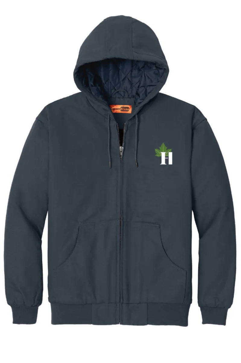Hillenmeyer - CornerStone® Duck Cloth Hooded Work Jacket - J763H