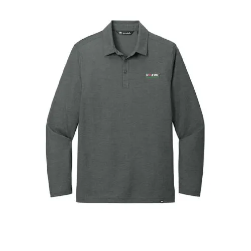Roark – TravisMathew Oceanside Heather Long Sleeve Polo – TM1MZ343