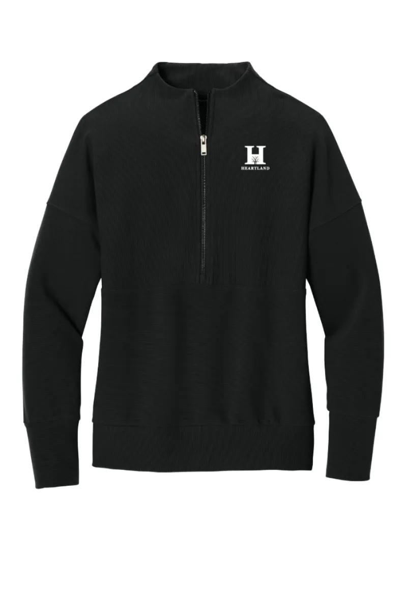 Heartland - Mercer Mettle® Women’s Linear Texture 1/4-Zip - MM3041