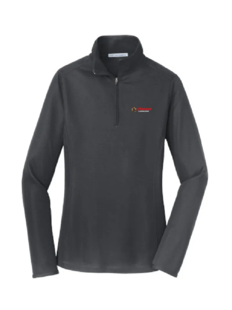 J. Downend - Port Authority Ladies Pinpoint Mesh 1/2-Zip - L806
