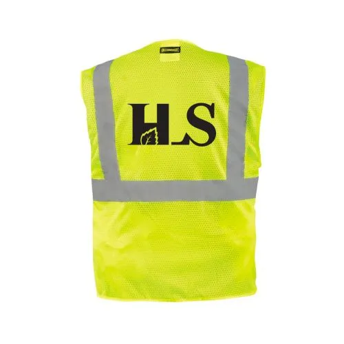 HLS Safety Vests With Badge Pocket
