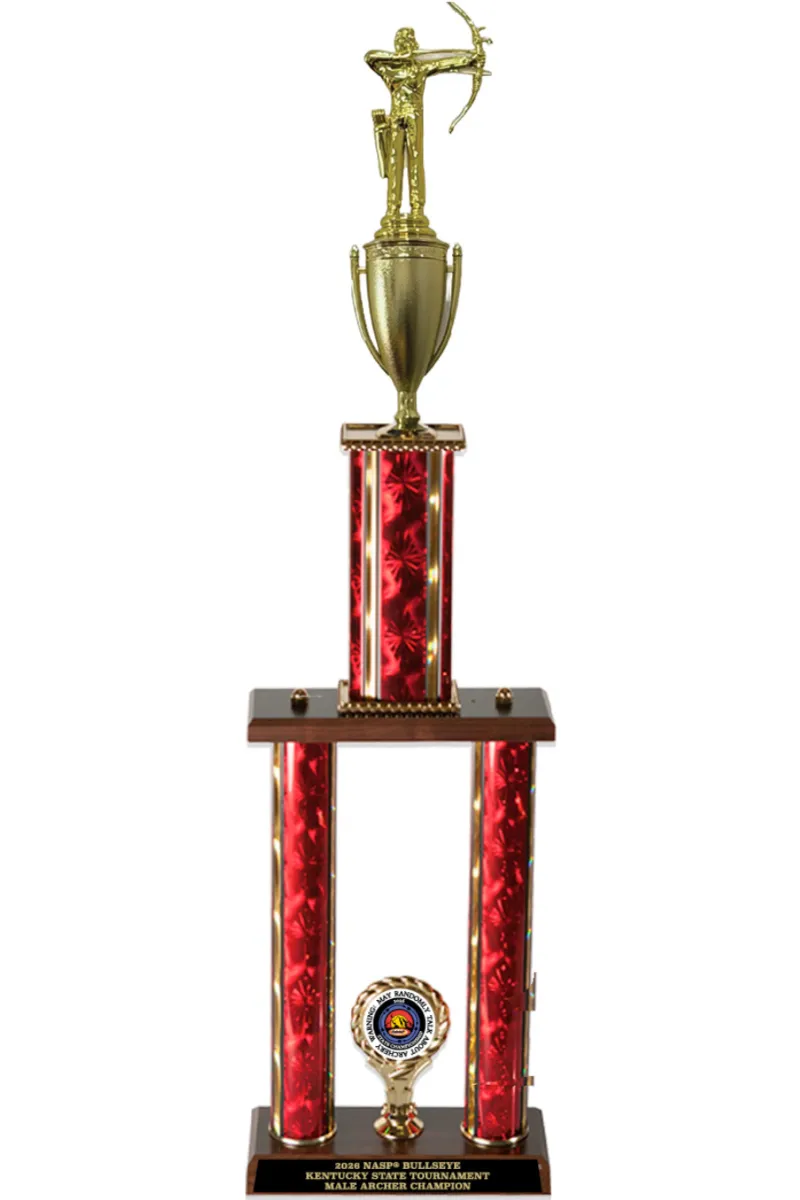 2026 NASP® 2 Post State Trophy (Bullseye)