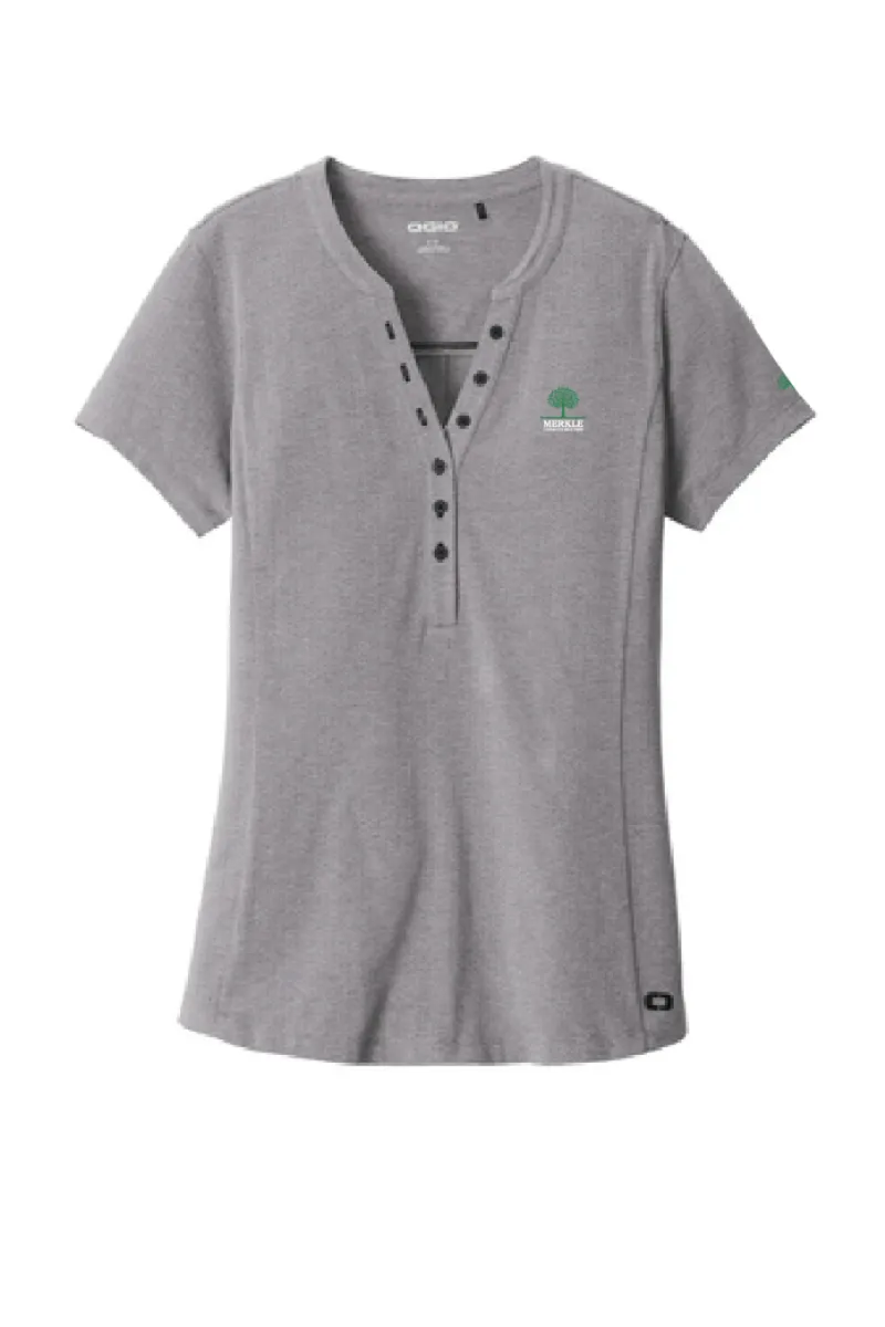 Merkle - OGIO® Women's Tread Henley - LOG136