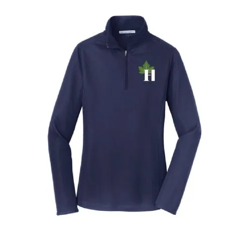 Hillenmeyer Port Authority Ladies Pinpoint Mesh 1/2-Zip