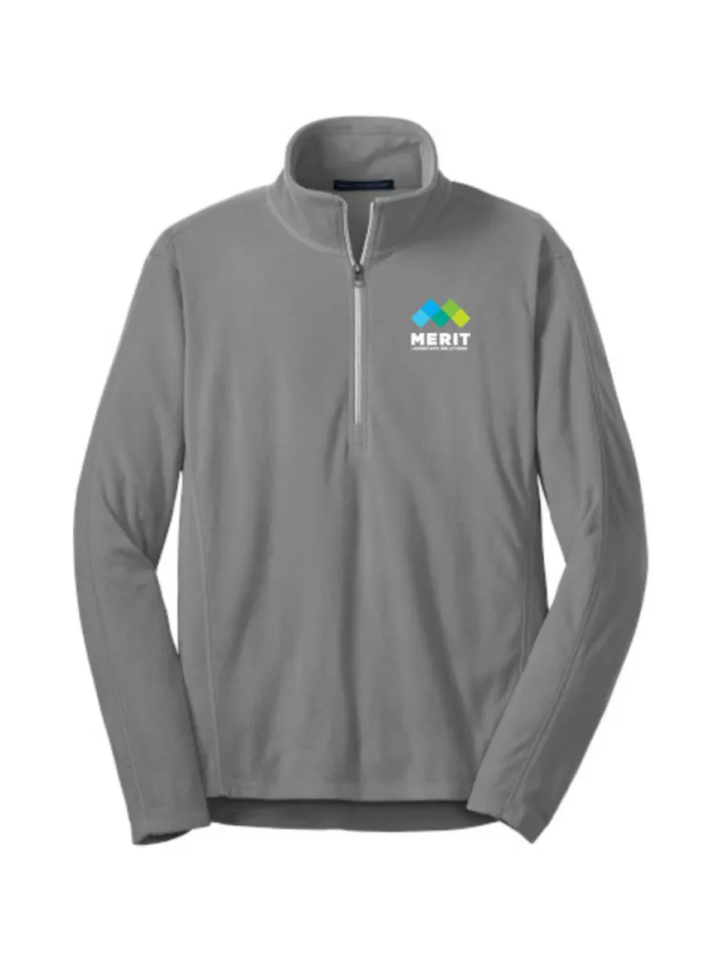 Merit NE - Port Authority Microfleece 1/2-Zip Pullover - F224